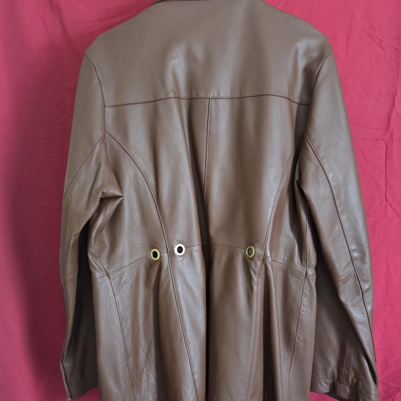 Wilsons Leather Brown Jacket - Picture 3 of 4